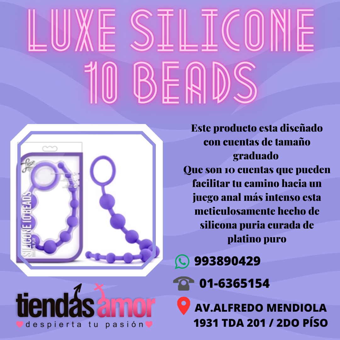 LUXE SILICONE 10 BEADS